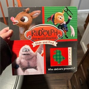 Rudolph the Red-Nosed Reindeer Slide and Find Book